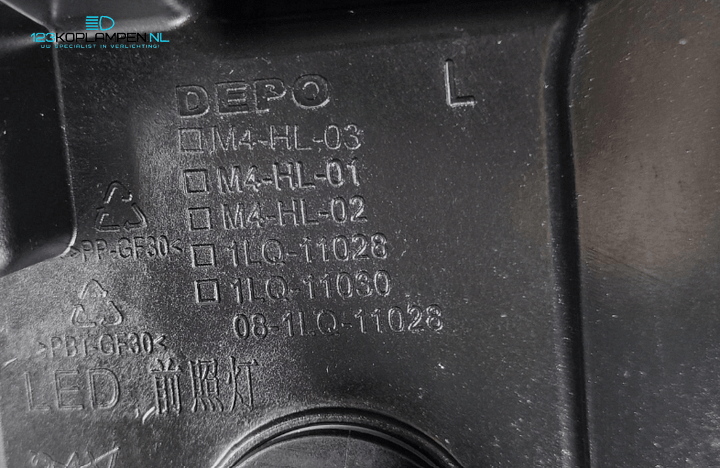 Forthing 4 U-Tour Full Led koplamp links  – Foto 6