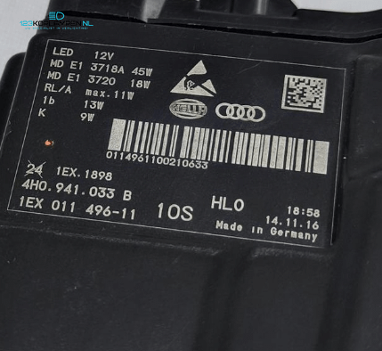 Audi A8 D4 4H Facelift Full Led koplamp links – Foto 6