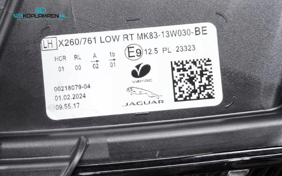 Jaguar XF F Pace Facelift X260 X761 Full led LOW koplamp links – Foto 8
