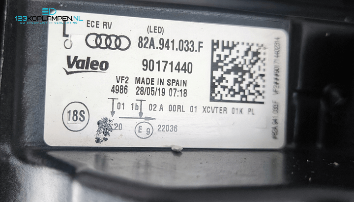 Audi A1 S1 82A Full led black shadow koplamp rechts – Foto 7