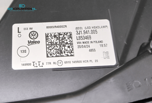 VW Volkswagen Passat B9 Full Led koplamp koplampen links rechts – Foto 8