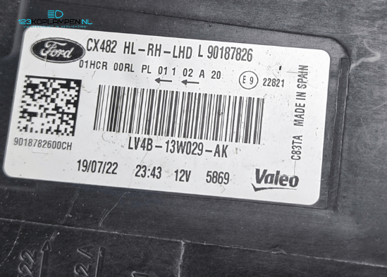 Ford Kuga MK3 H7 koplamp koplampen links rechts – Foto 9