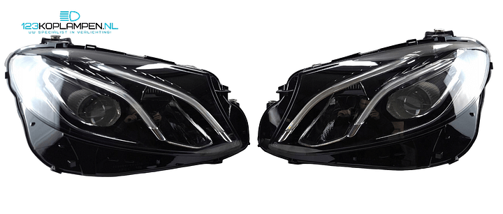 Mercedes W213 E Klasse Full Led koplampen links rechts