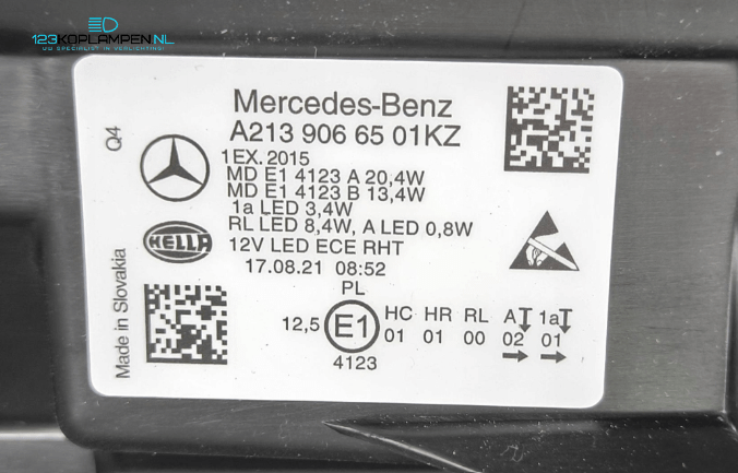 Mercedes W213 E Klasse Full Led koplampen links rechts – Foto 7
