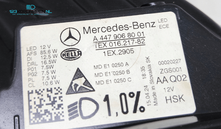 Mercedes V Klasse Full Led Multibeam W447 koplamp rechts – Photo 6