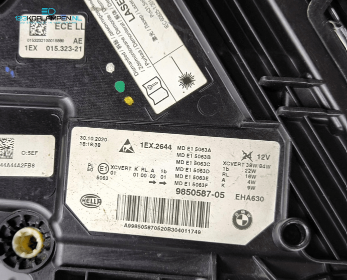 BMW 5 Serie G30 G31 Facelift LCI Laser Full LED koplamp links  – Zdjęcie 7