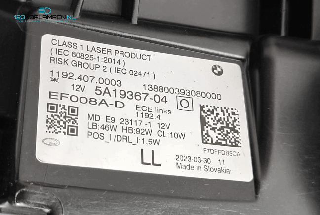 BMW G22 G23 G26 G80 G82 Laser koplamp links – Zdjęcie 6