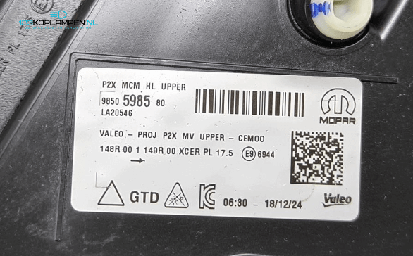 Peugeot 208 2008 II Facelift Full Led koplampen links rechts – Zdjęcie 8