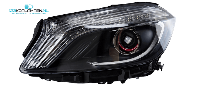 Mercedes W176 A Klasse AMG Bi-Xenon koplamp links edition rood