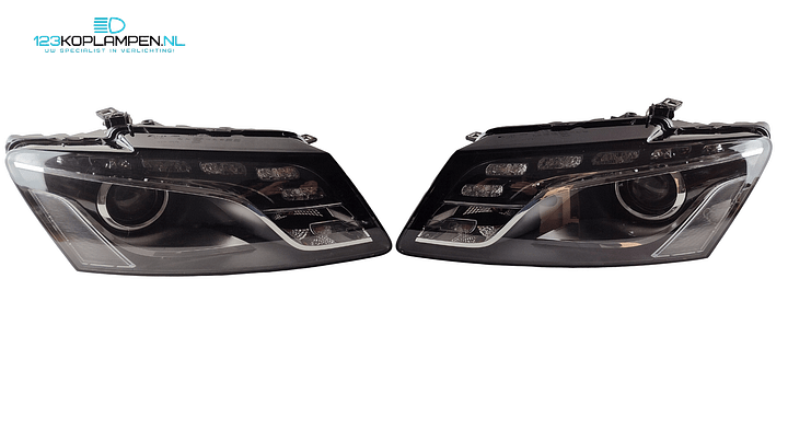 Audi Q5 8R facelift Xenon koplamp koplampen links rechts 