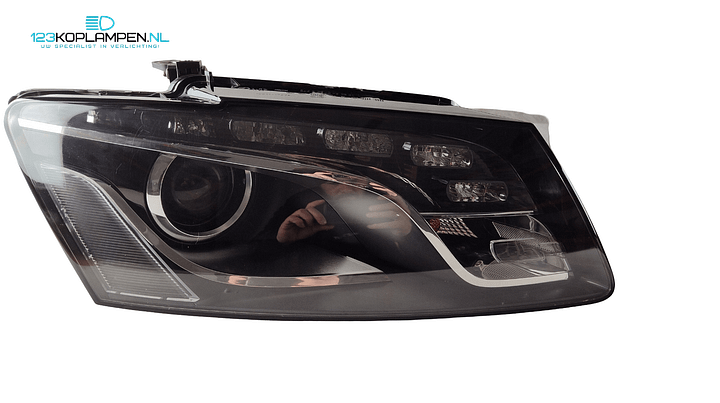 Audi Q5 8R facelift Xenon koplamp koplampen links rechts  – Foto 4