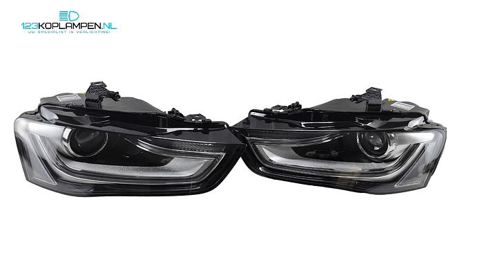 Audi A4 B8 8K Facelift Xenon Koplamp Koplampen links rechts