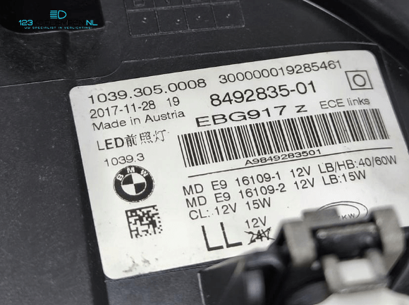 BMW 5 Serie G30 G31 Full LED koplamp links – Foto 5