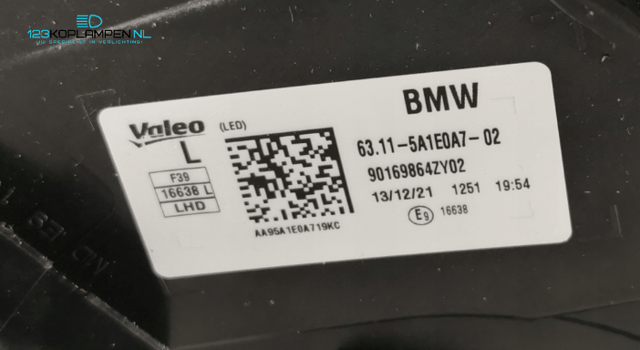 BMW X2 F39 Full LED koplamp links – Foto 6