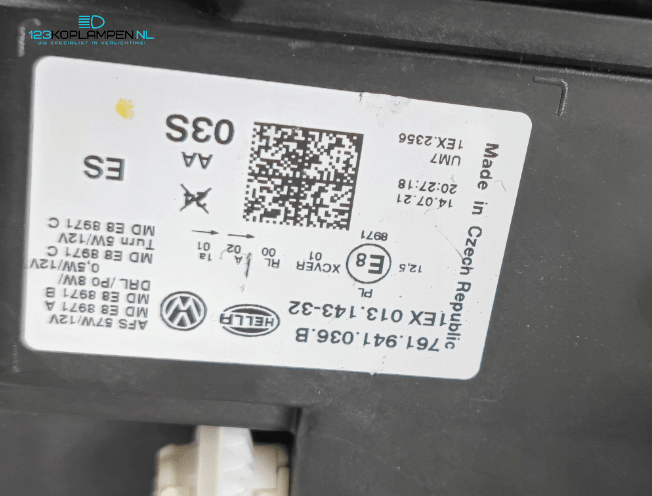 VW Volkswagen Touareg 3 Full led koplamp links  – Foto 7