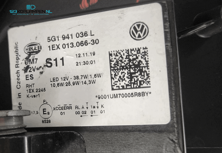 VW Volkswagen Golf 7 Facelift Full LED koplampen links rechts  – Foto 8