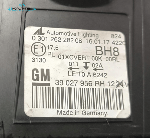 Opel Astra J GTC Cascada Xenon koplamp rechts – Foto 7