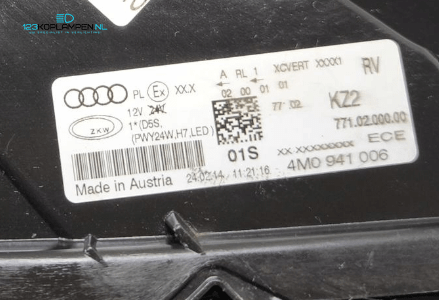 Audi Q7 4M Bi-Xenon LED koplamp rechts – Foto 6