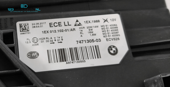 BMW F30 F31 3 Serie Facelift Full Led koplamp links – Foto 6