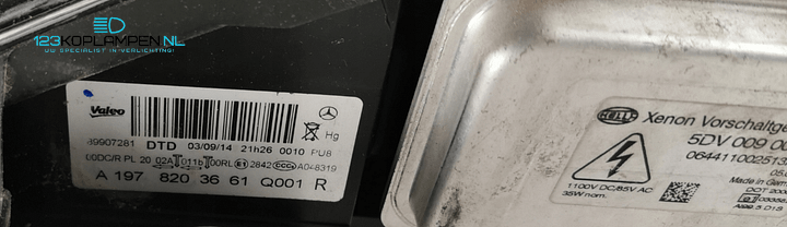 Mercedes SLS W197 Xenon koplamp rechts  – Foto 6