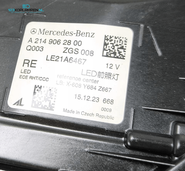 Mercedes E Klasse W214 Full Led Performance koplamp rechts  – Foto 6