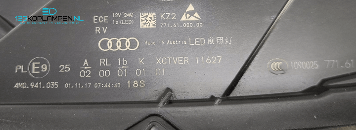 Audi Q7 4M Full LED Matrix koplamp links – Foto 5