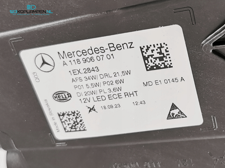 Mercedes CLA W118 Performance Full Led Koplamp links – Foto 8