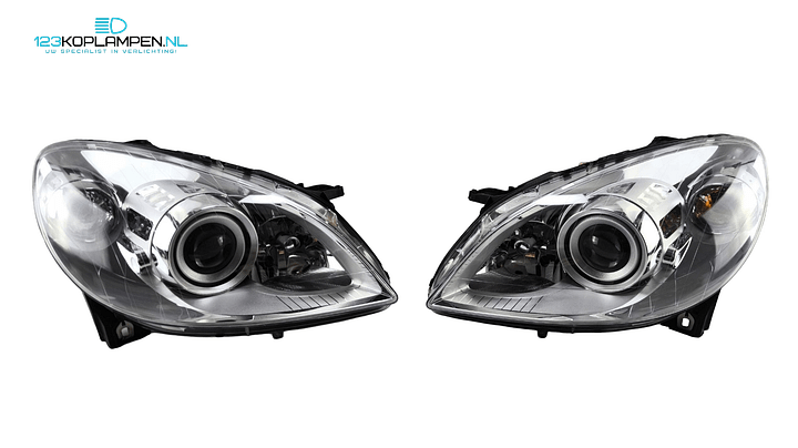 Mercedes B W245 Xenon koplamp koplampen links rechts