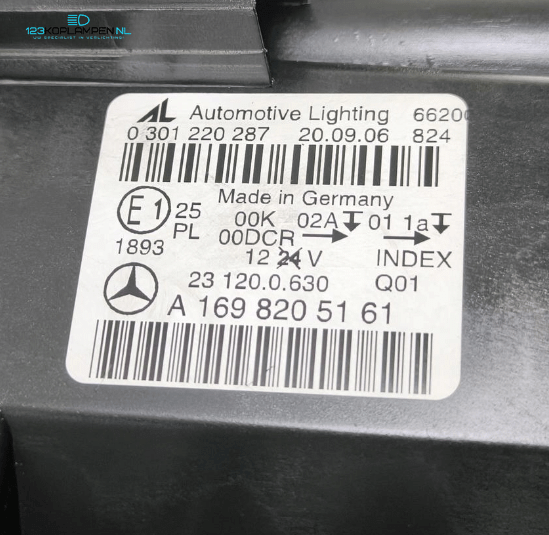 Mercedes B W245 Xenon koplamp koplampen links rechts – Foto 7