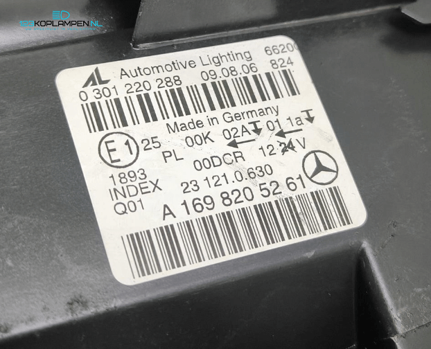 Mercedes B W245 Xenon koplamp koplampen links rechts – Foto 8