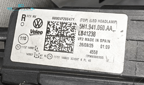 Volkswagen Golf 8 Facelift Full LED IQ.Light Koplamp Rechts – Foto 6