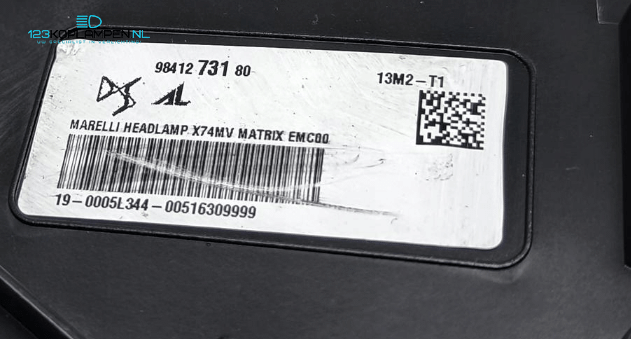 Citroën DS7 Facelift Full LED Matrix koplamp links  – Foto 6