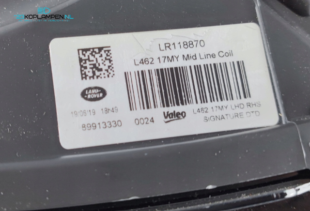 Land Rover Discovery V 5 Full Led koplamp rechts MID  – Foto 6