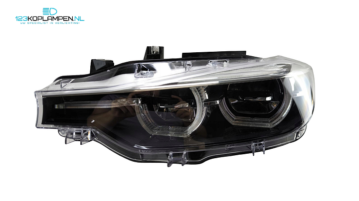 BMW 3 Serie F30 F31 LCI facelift Shadow Full LED koplamp links 
