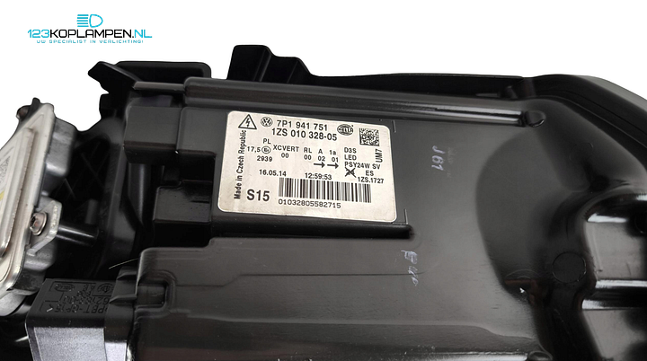 VW Volkswagen Touareg 7P Xenon Led koplamp links – Foto 6