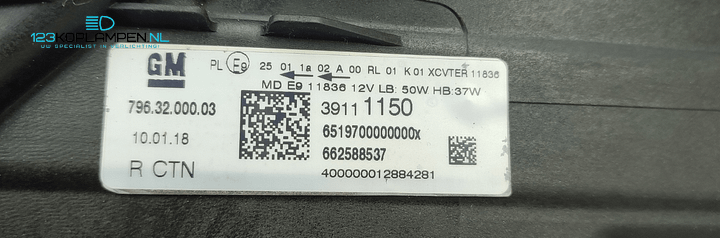 Opel Astra K Full LED koplamp koplampen – Foto 9