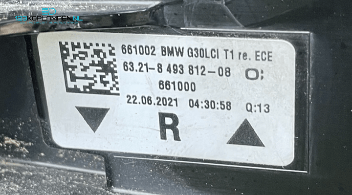 BMW M5 F90 G30 LCI facelift achterlichten  – Foto 6