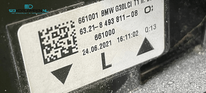 BMW M5 F90 G30 LCI facelift achterlichten  – Foto 7