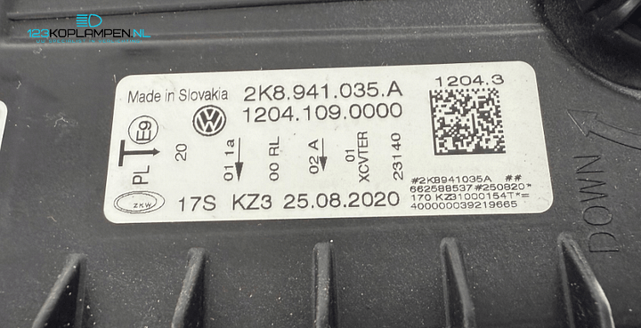 VW Volkswagen Caddy 2K8 2020 LED koplamp koplampen  – Photo 9