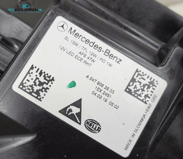 Mercedes B Klasse W247 Full LED koplamp koplampen links rechts – Foto 7