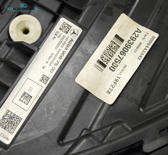 Mercedes EQC W293 Full LED koplamp koplampen links rechts – Foto 7
