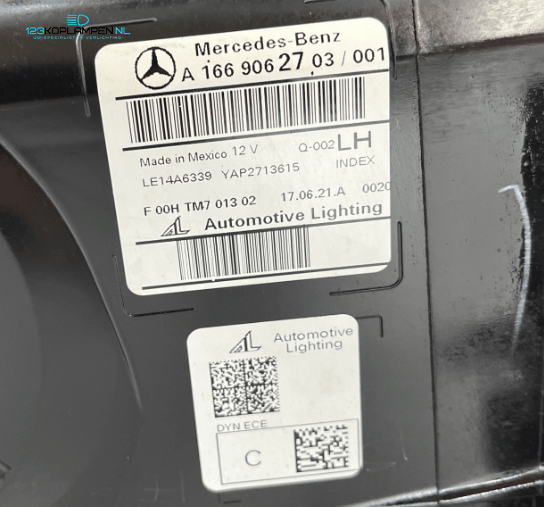 Mercedes GLS X166 Full LED ILS koplamp links rechts koplampen  – Foto 10