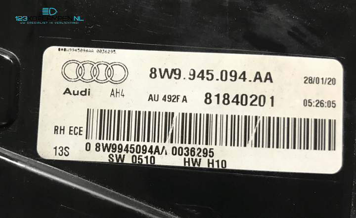 Audi A4 8W B9 facelift Matrix LED achterlicht achterlichten  – Foto 7