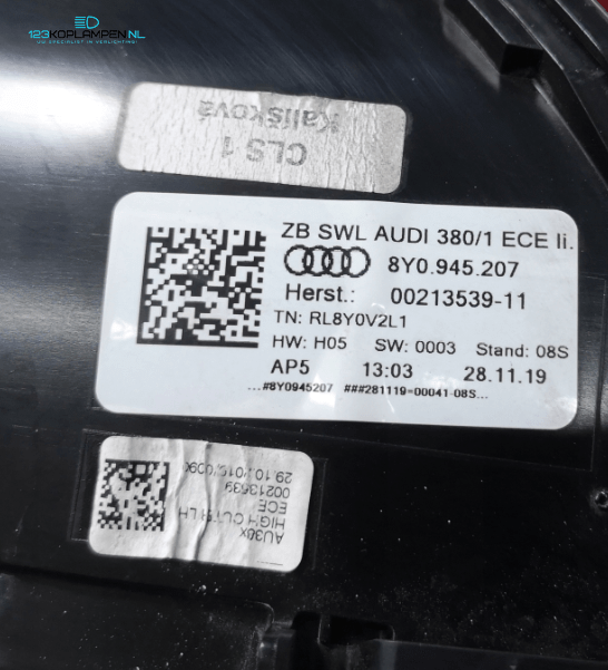 Audi A3 8Y matrix achterlicht achterlichten  – Foto 6