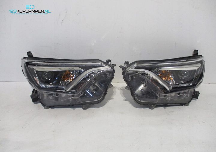 Toyota RAV4 facelift Full LED koplamp koplampen links rechts  – Foto 2