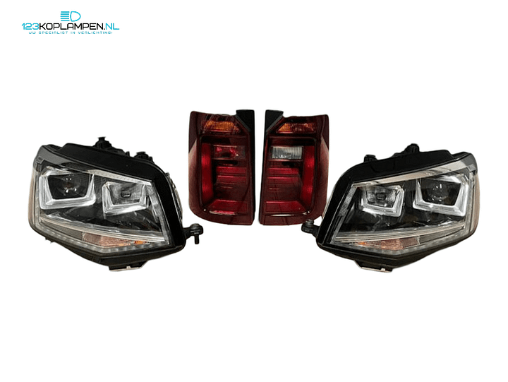 Volkswagen Caddy 2K5 koplampen achterlichten set