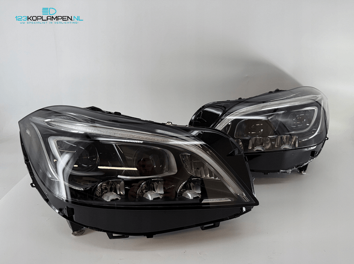 Mercedes CLS W218 facelift Multibeam LED koplamp koplampen links rechts  – Foto 2