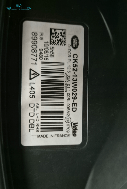 Range Rover Vogue L405 Xenon LED koplamp koplampen links rechts  – Foto 6