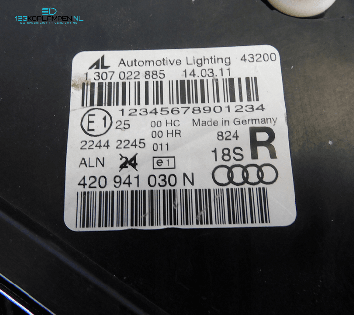 Audi R8 420 2007-2012 Full LED koplamp koplampen links rechts  – Foto 10