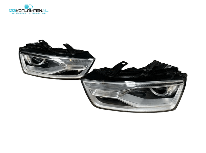 Audi Q3 8U facelift Bi Xenon koplamp koplampen links rechts 